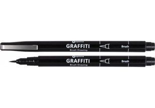 Лайнер Optima Graffiti Brush Черный O16414 фото