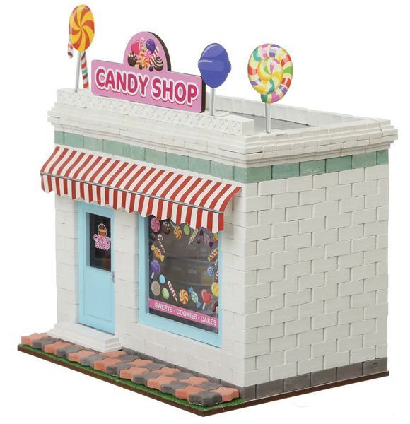 Керамічний конструктор Крамниця солодощів Candy shop 630 дет 71160 фото