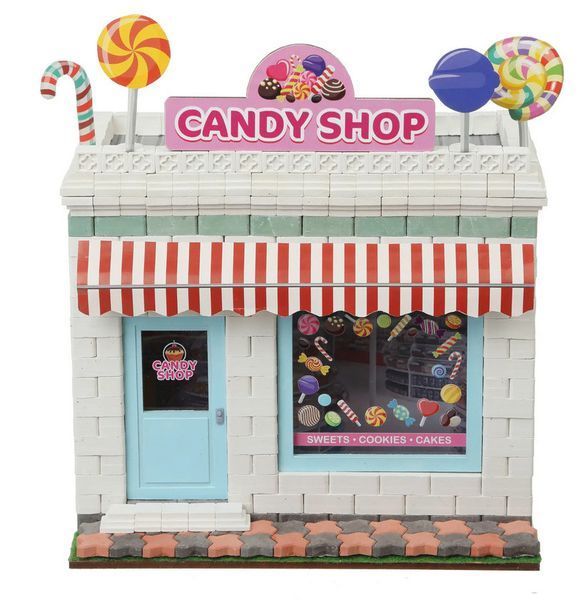 Керамічний конструктор Крамниця солодощів Candy shop 630 дет 71160 фото