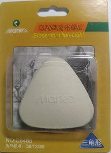 Трикутна гумка для художників Marie`s бежевий A-c6465 бежевий фото