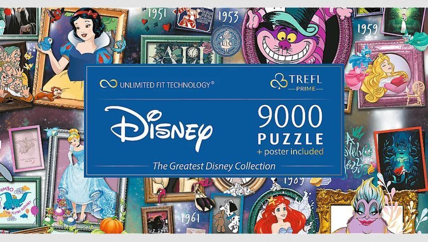 Пазл Безмежна колекція: Найбільша колекція Disney 9000 елементів Trefl 81020 фото