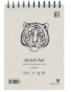 Альбом для ескізів на спіралі А-4 SKETCH PAD 35 аркушів 160 г / м&sup2; WN-20103 фото