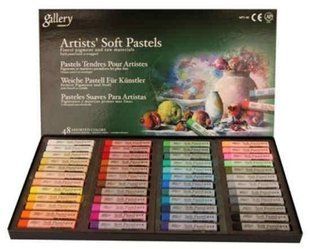 Пастель суха професійна Mungyo Artists' soft pastels АСОРТІ 48 кольорів MPV-48 фото