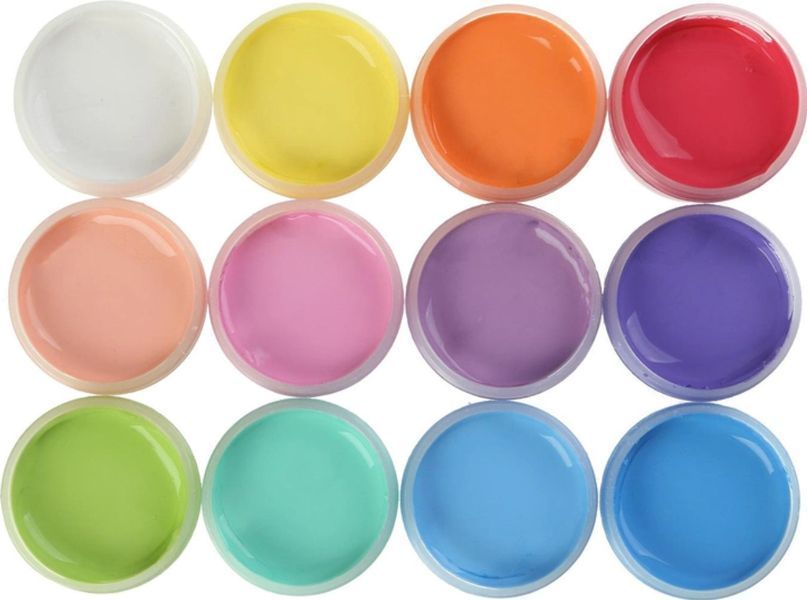 Набір гуашевих фарб ZiBi Pastel 12 кольорів 20 мл ZB.6692 фото