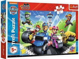 Пазл Герої на мотоциклах Nickelodeon Щенячий патруль 100 елементів Trefl 16430 фото