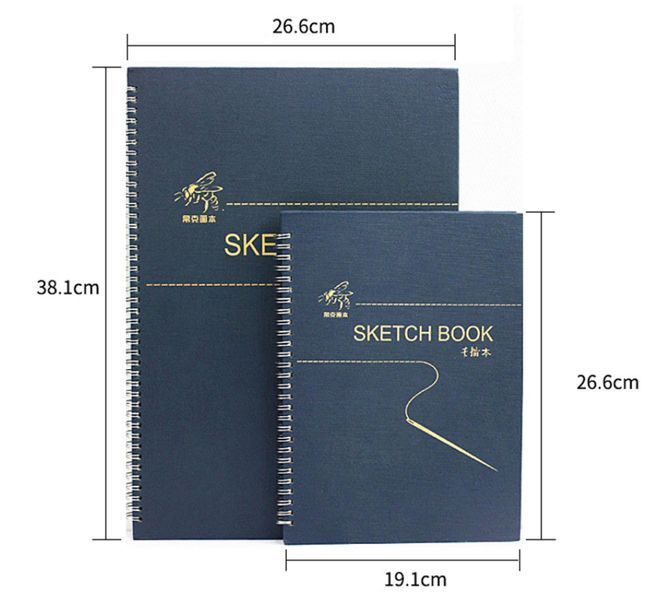 Скетчбук (Sketch book) 32 аркуші 160 г/м2 19*26.5 см. B11616 фото