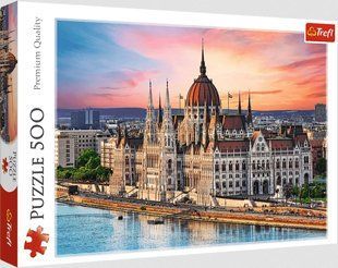 Пазл Будапешт Угорщина 500 елементів Trefl 37395 фото