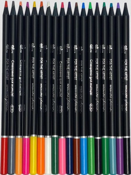 Олівці кольорові ZiBi Art Line круглі 18 кольорів ZB.2433 фото
