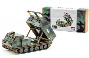 Деревянный 3D конструктор М270 125 деталей PuzzleOK 1994066474 фото
