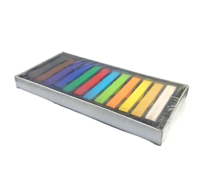 Пастель Soft pastel сухая мягкая 12 цветов Art Nation SOP1210RC фото