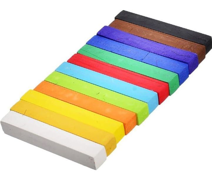 Пастель Soft pastel сухая мягкая 12 цветов Art Nation SOP1210RC фото