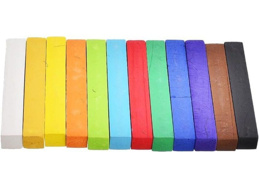 Пастель Soft pastel сухая мягкая 12 цветов Art Nation SOP1210RC фото