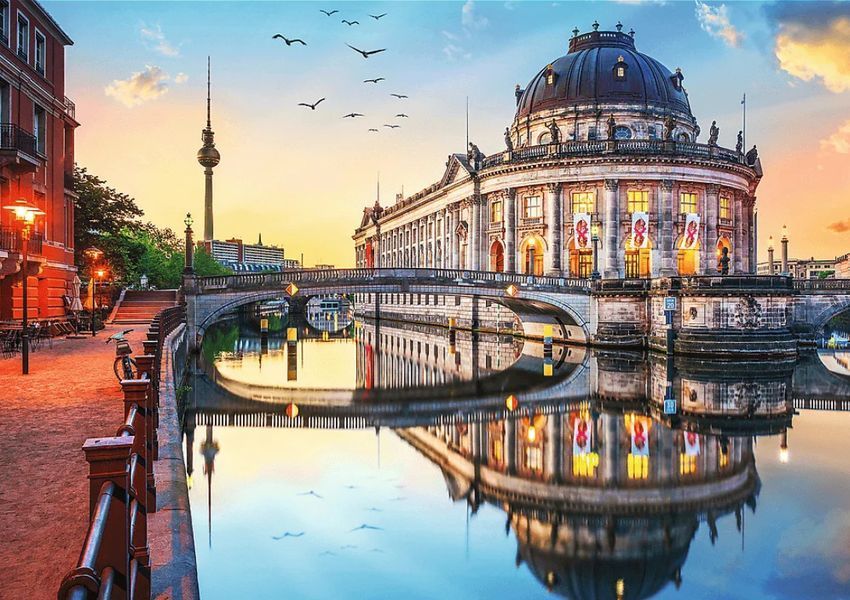 Пазл Музей Боде в Берлине Германия 1000 элементов Фото Одиссея Trefl 10812 фото