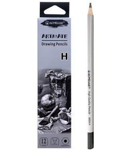 Карандаши чернографитные H Artmate Acmeliae 12шт 8000-H фото