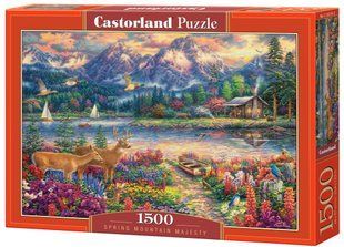 Пазл Весняна гірська величність 1500 деталей Castorland C-152131 фото