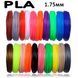 Набор 17 цветов PLA пластика для 3D ручки 170 метров 17x10 фото 1