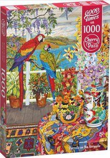 Пазл Попугаи на веранде 1000 элементов CherryPazzi 30639 фото