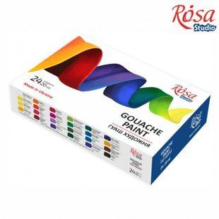 Набор гуашевых красок 24*20мл ROSA Studio 221549 фото